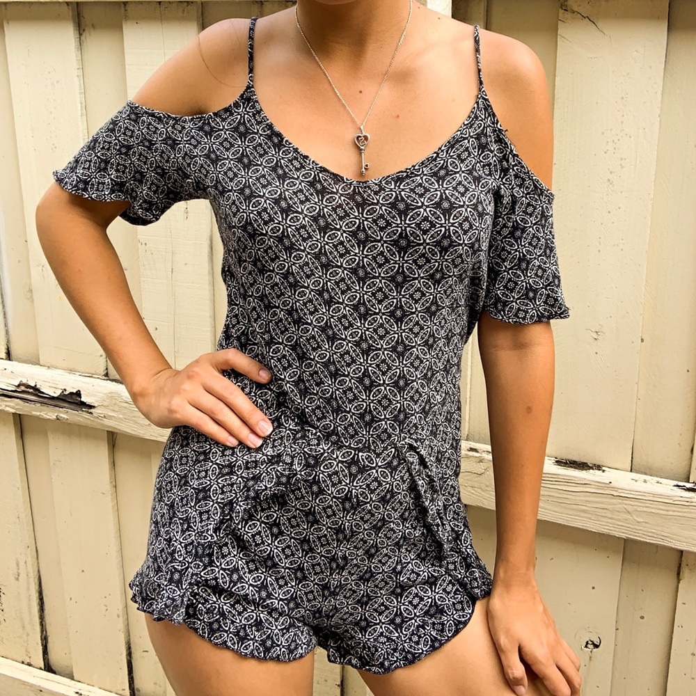 One ❤️ Clothing Black Romper